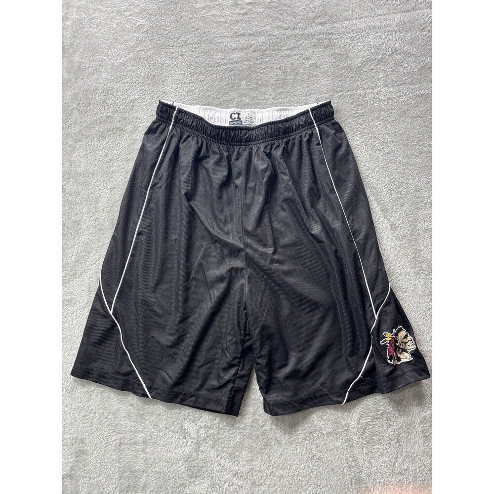 Vintage CI Sport Florida State Shorts Throwback FSU Logo Size Large Black